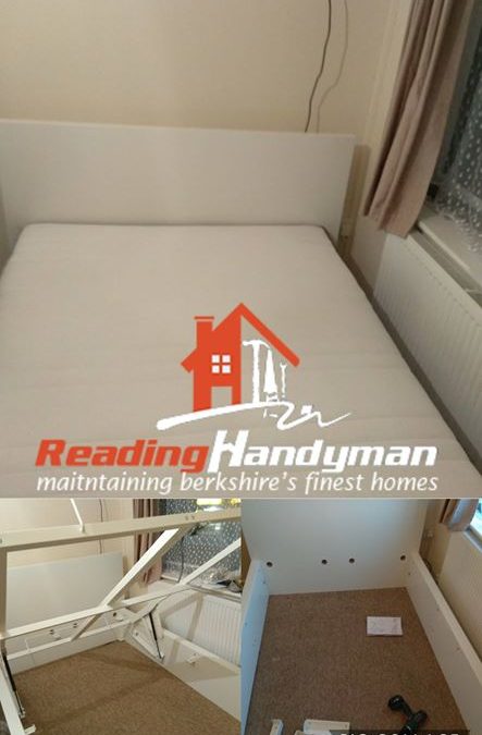 IKEA MALM ottoman bed assembly in Tilehurst, Reading